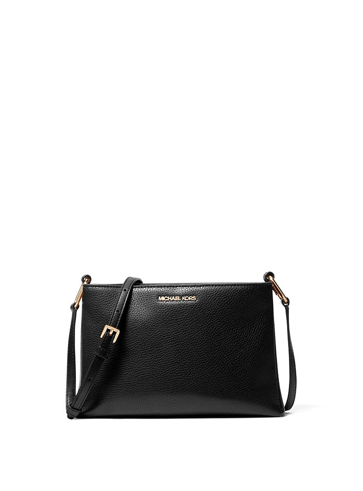 Trisha Medium Pebbled Leather Crossbody Bag