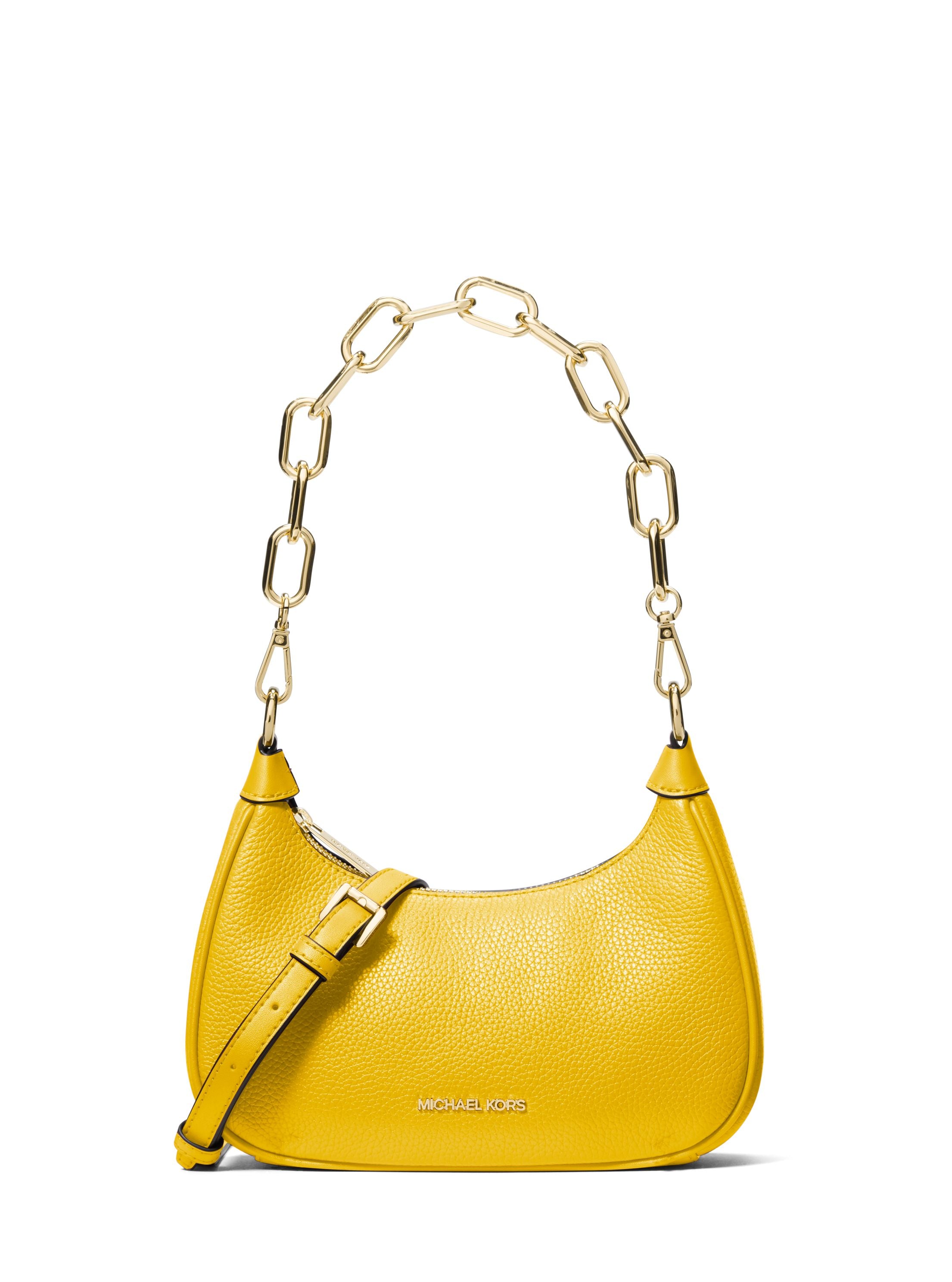 Cora Medium Pebbled Leather Shoulder Bag