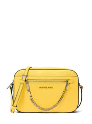 Jet Set Large Saffiano Leather Crossbody Bag