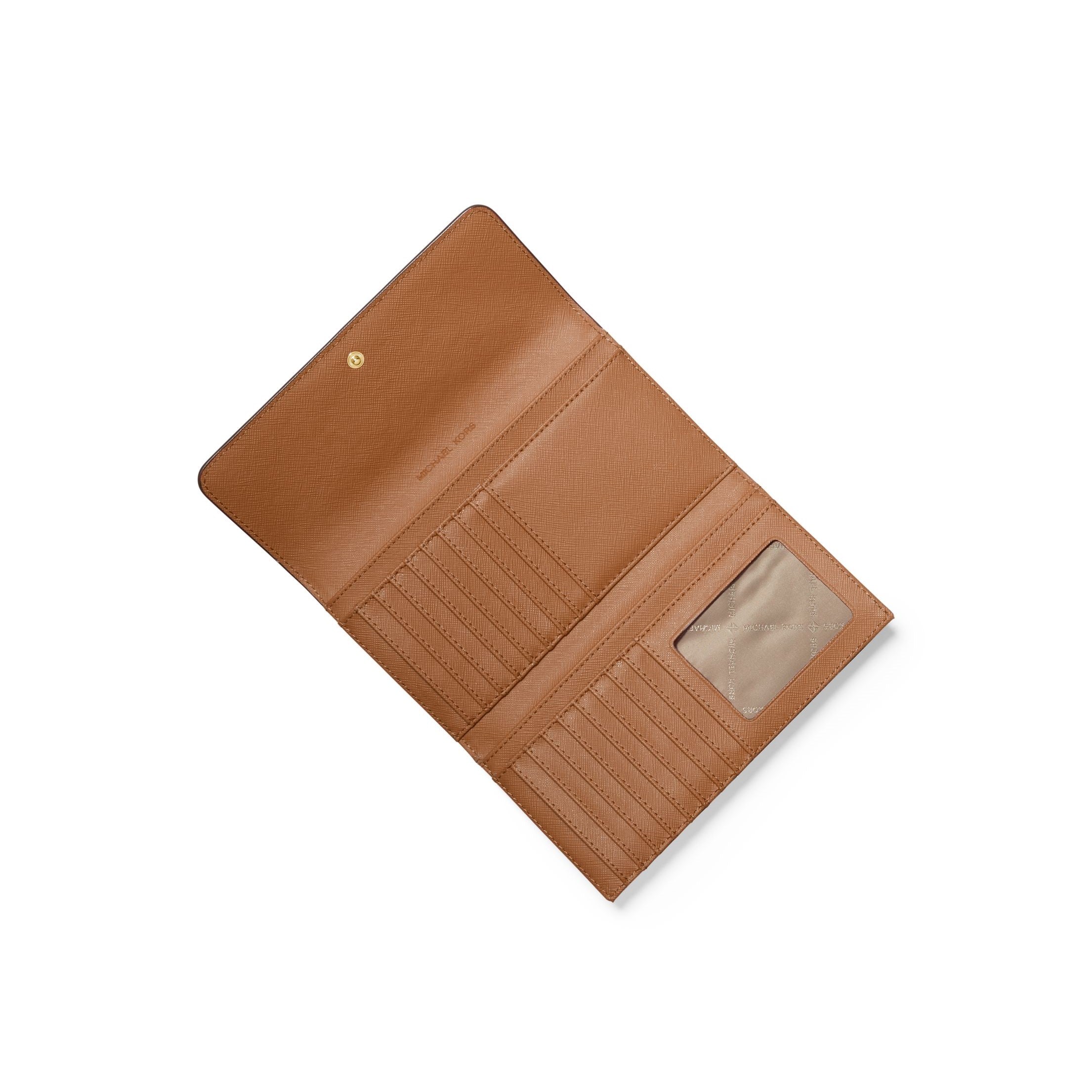 Jet Set Travel Large Trifold Wallet