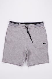 Cotton-Blend Shorts with Stripe Details