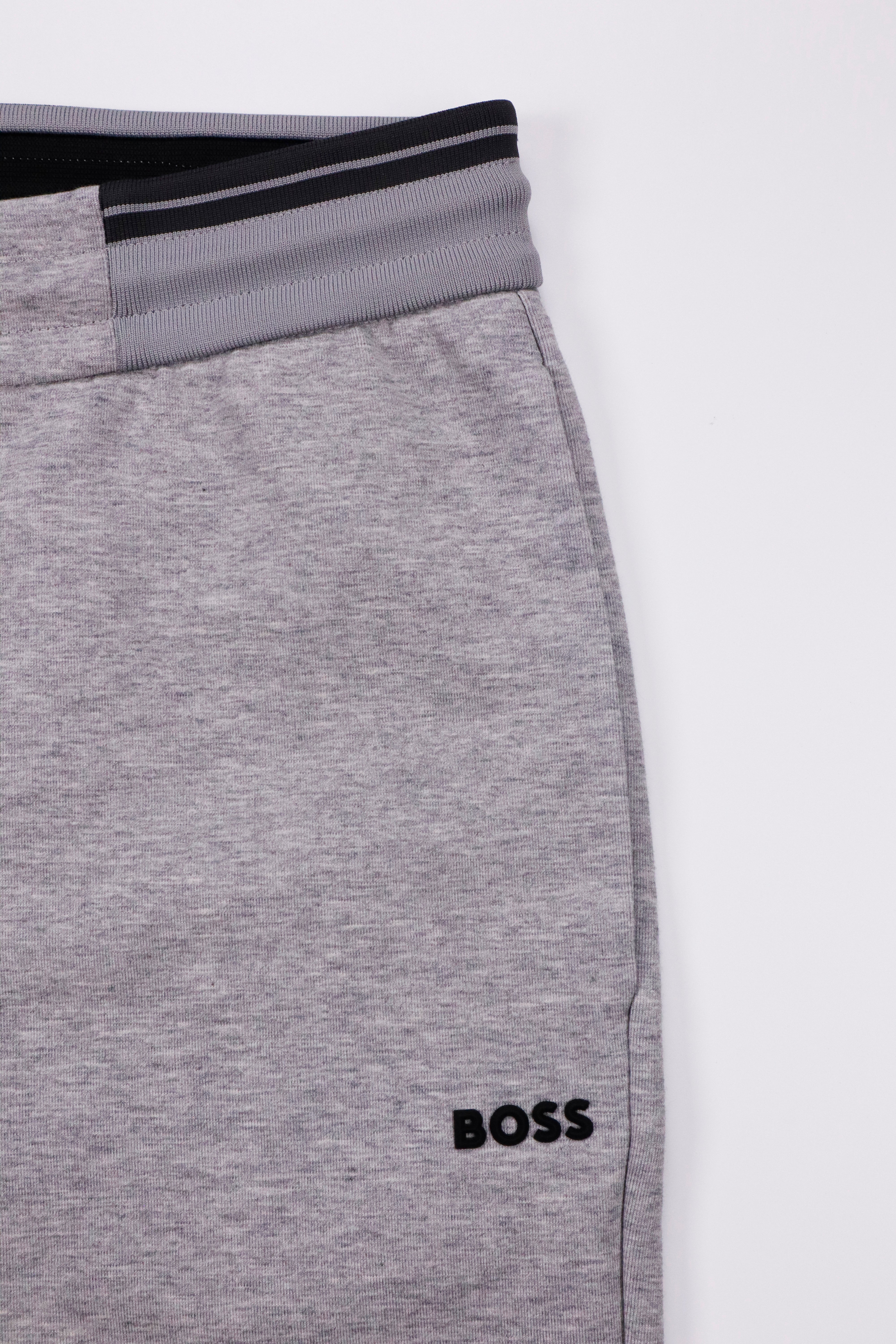 Cotton-Blend Shorts with Stripe Details