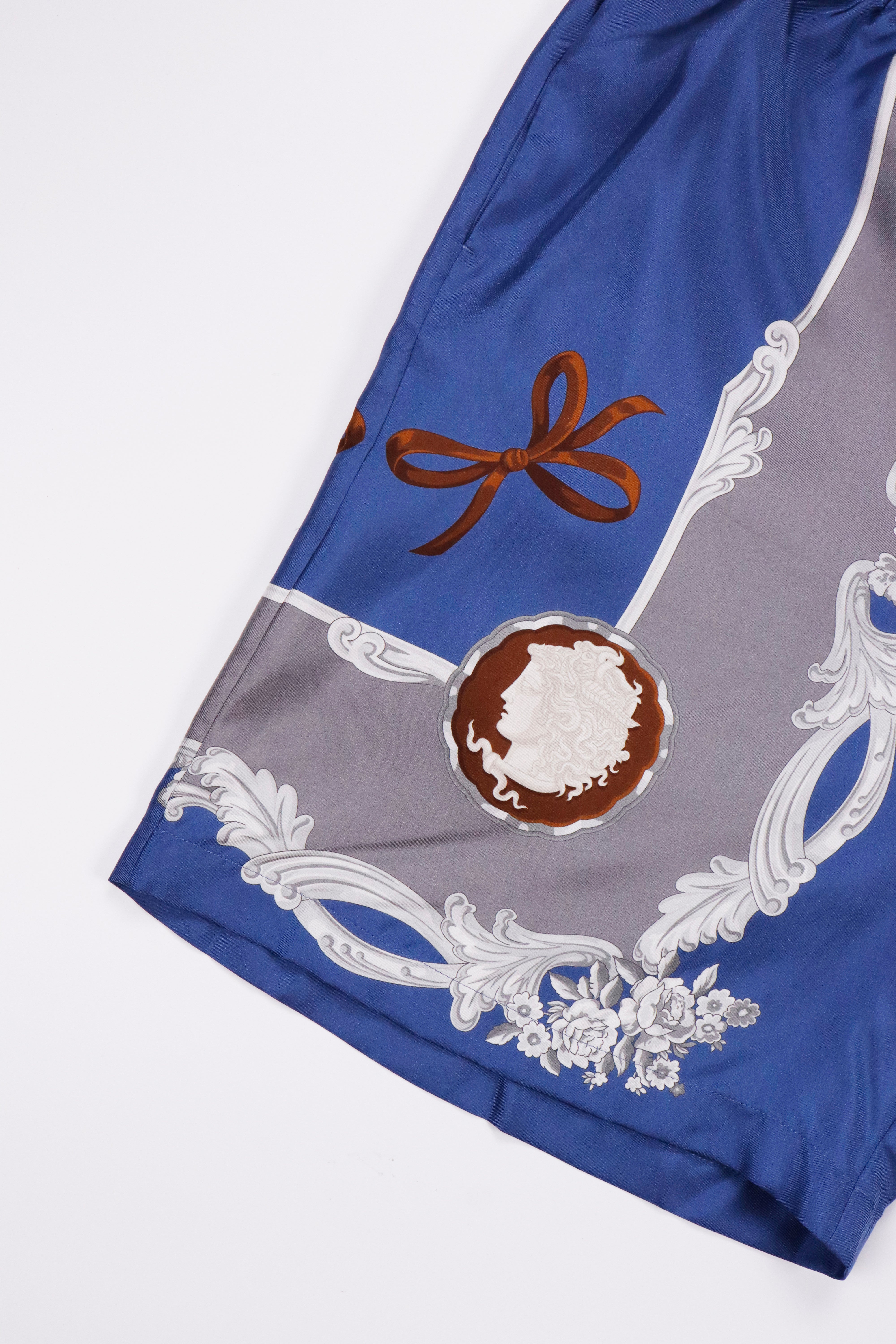 Versace Medusa Cameo Print Shorts