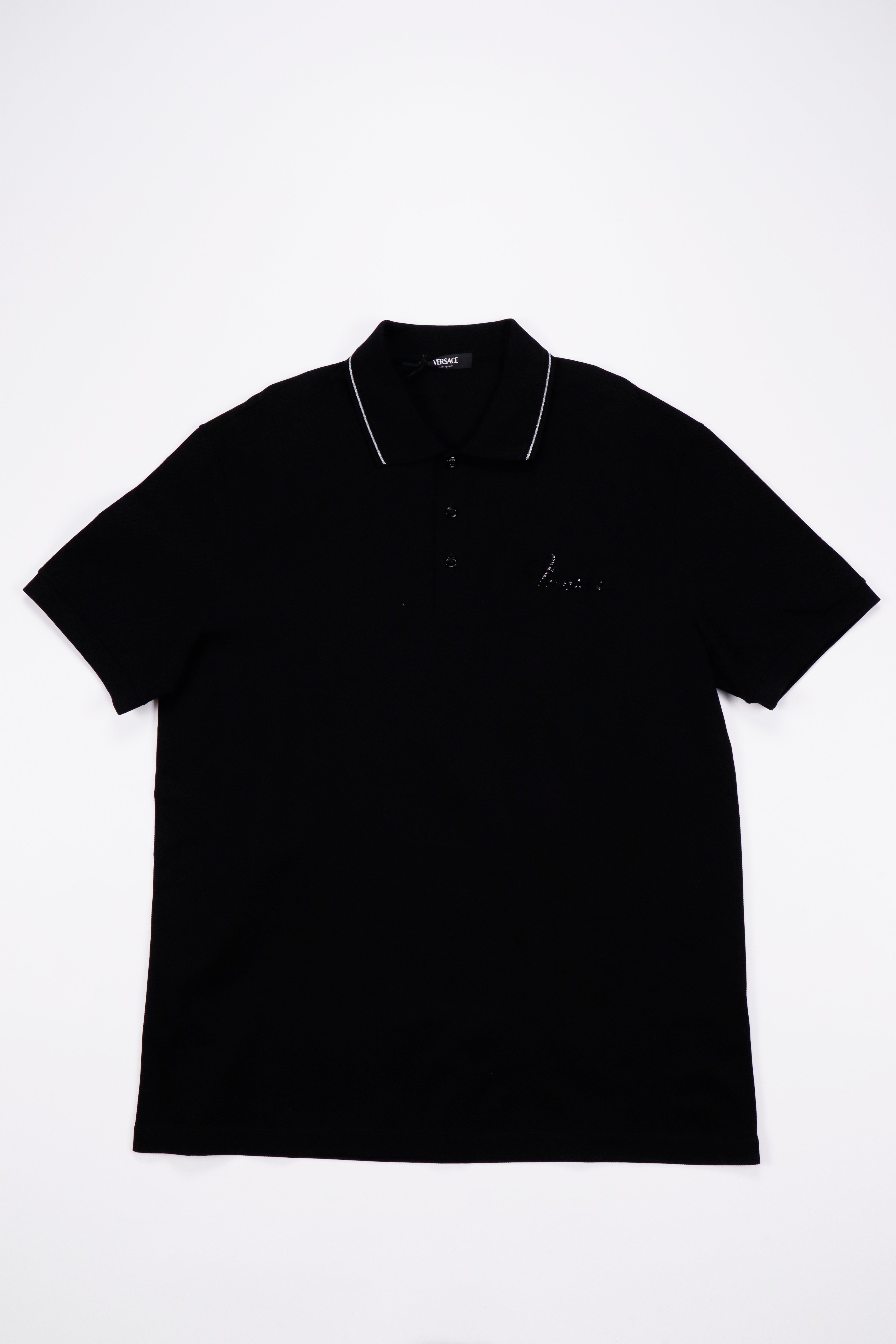 Versace Nautical Cotton Polo Shirt