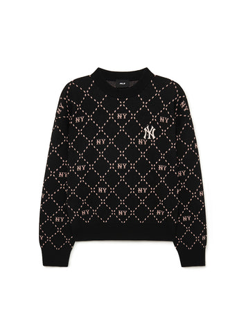 NEW YORK YANKEES MONOGRAM KNITTED PULLOVER