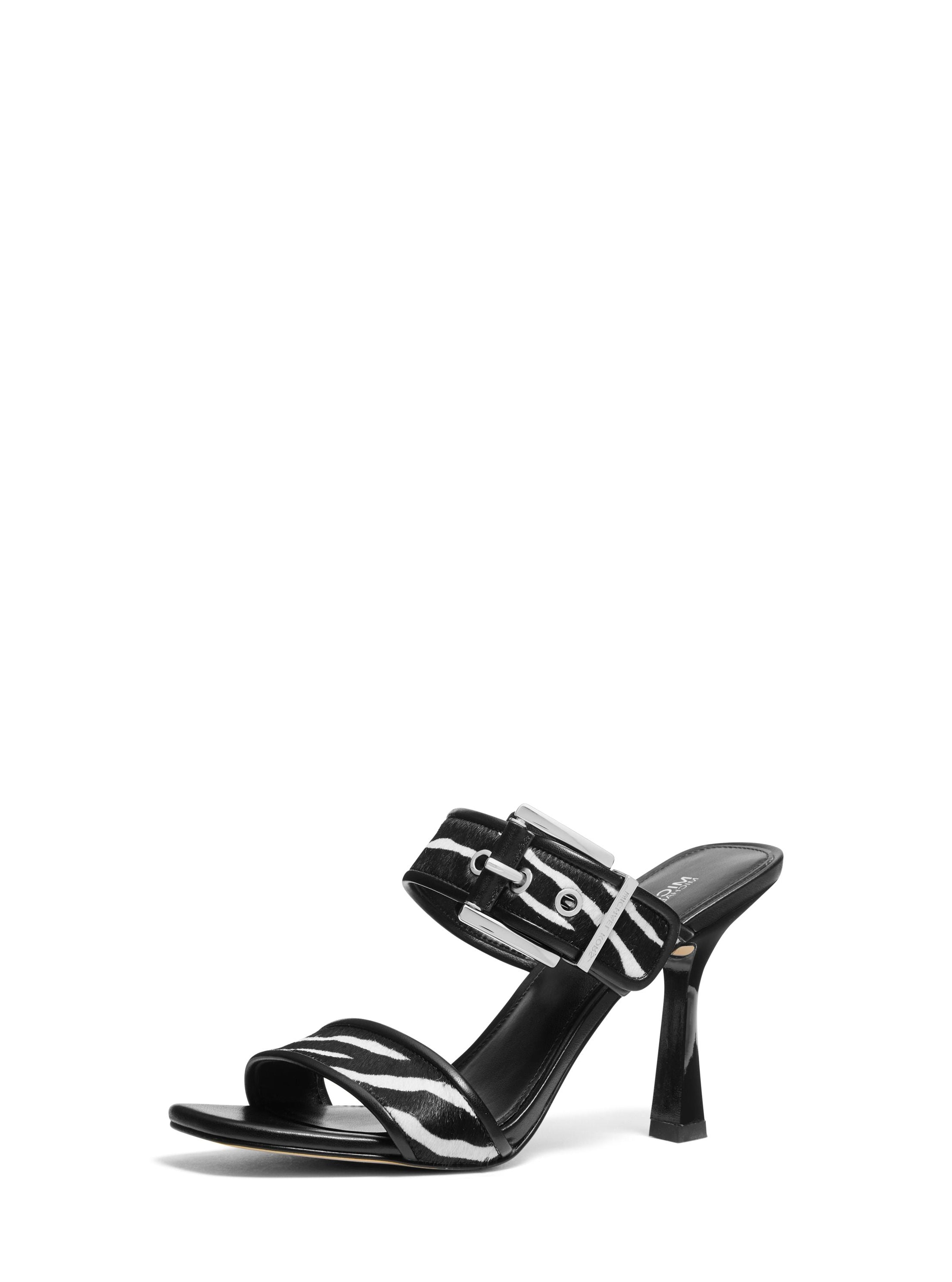Colby Zebra Print Calf Hair Sandal