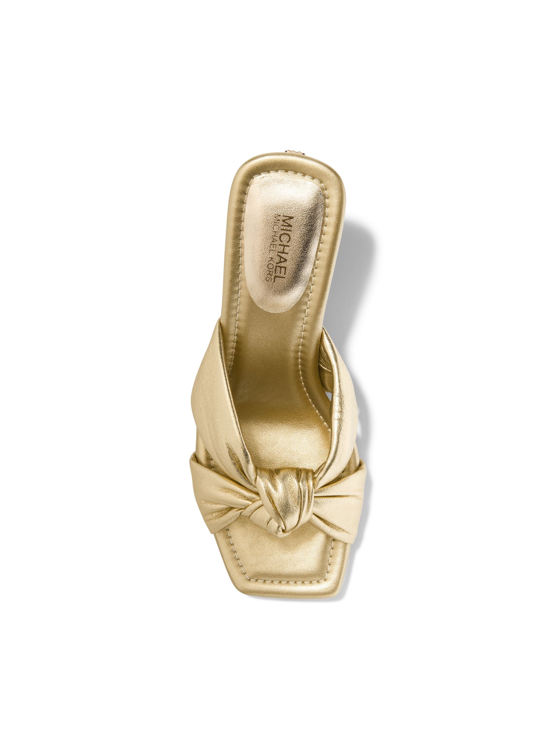 Elena Metallic Leather Sandal
