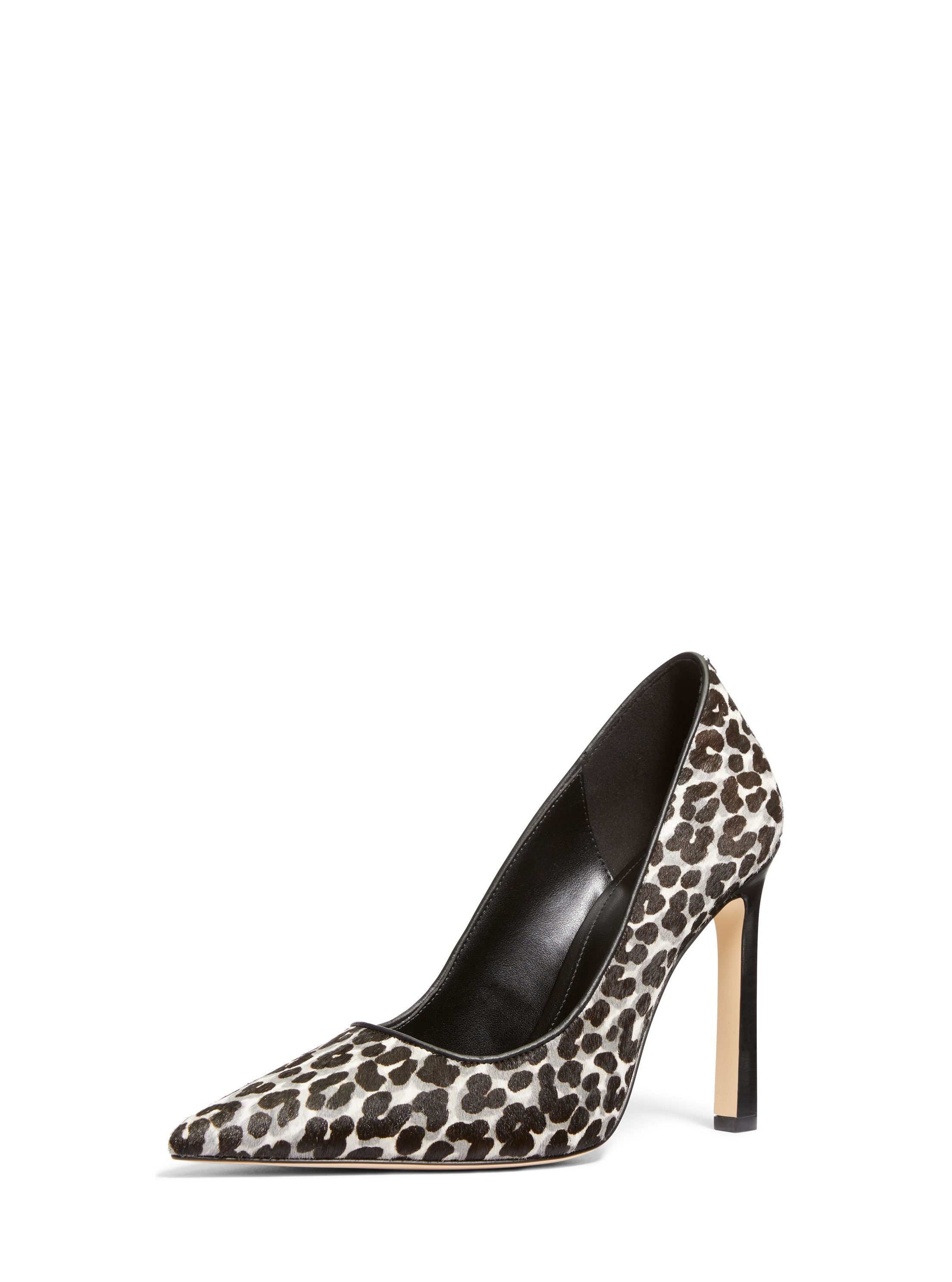 Amara Leopard Print Calf Hair Pump
