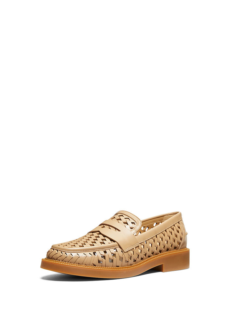 Eden Hand-Woven Leather Loafer