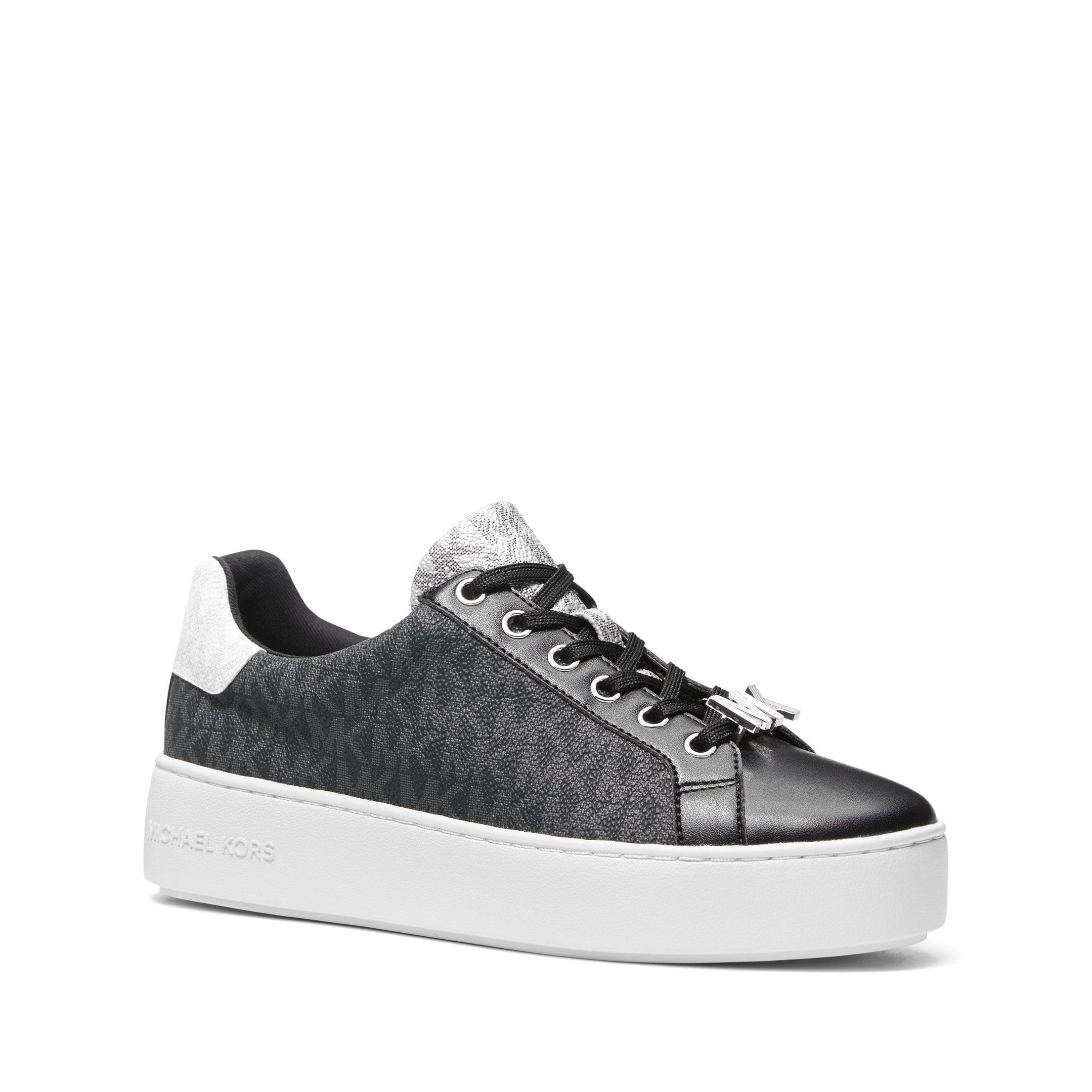 Poppy Color-Block Logo Sneaker