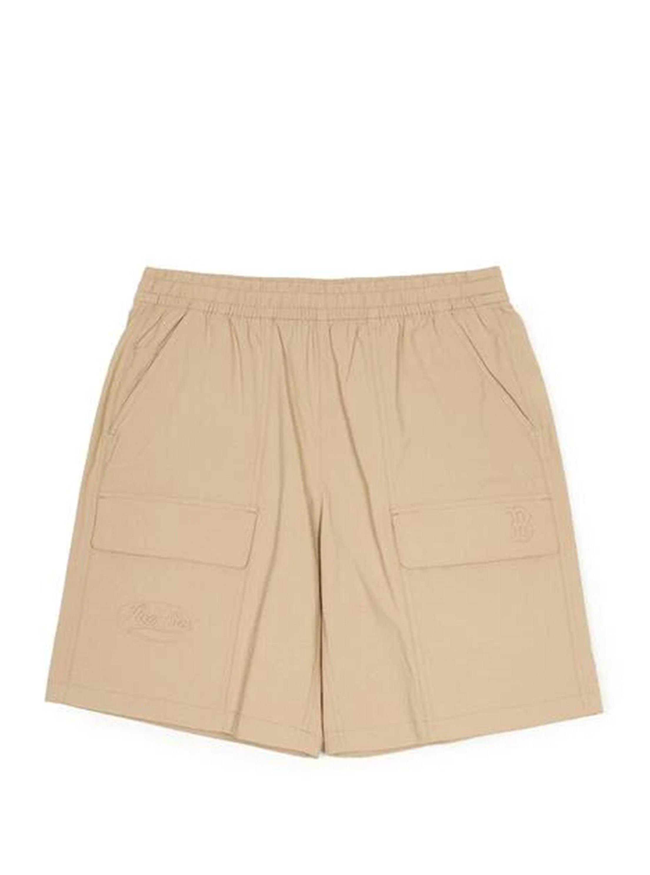 VINTAGE CURSIVE COTTON TOUCH MULTI CARGO 9" SHORTS BOSTON REDSOX