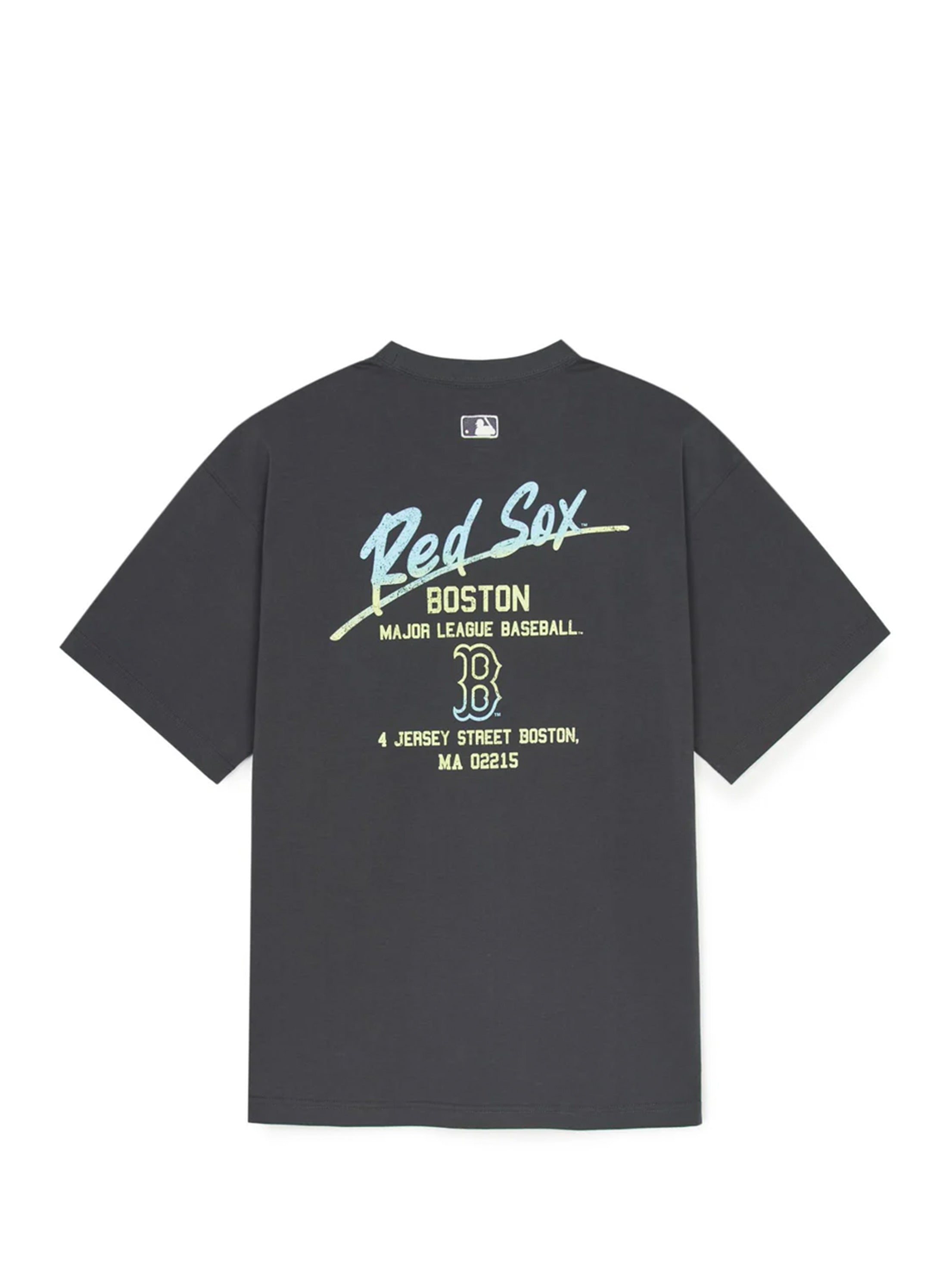 BASIC COLOR LETTER MEGAOVER FIT T-SHIRTS BOSTON RED SOX