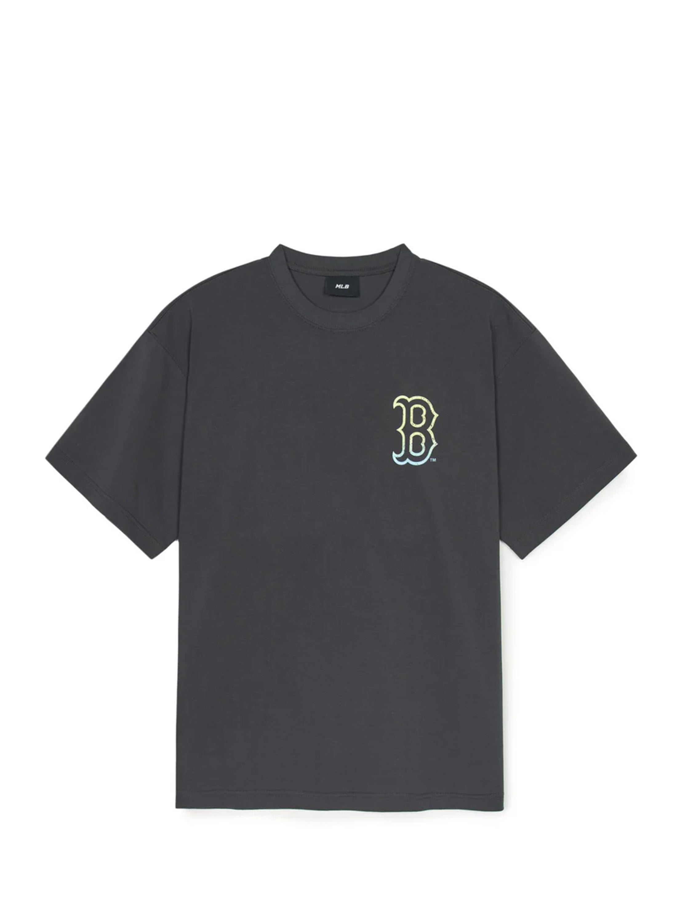 BASIC COLOR LETTER MEGAOVER FIT T-SHIRTS BOSTON RED SOX