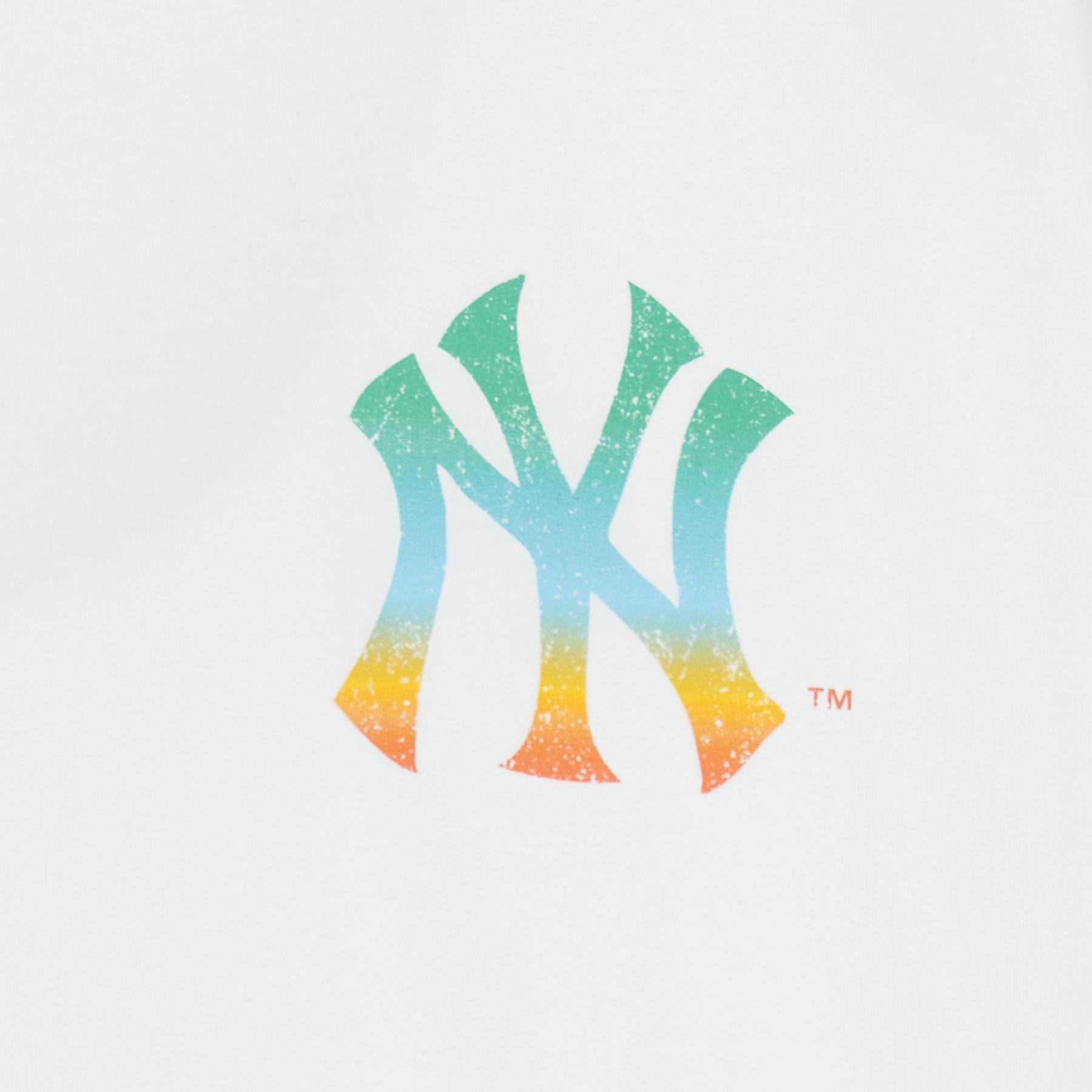 BASIC COLOR LETTER MEGAOVER FIT T-SHIRTS NEW YORK YANKEES