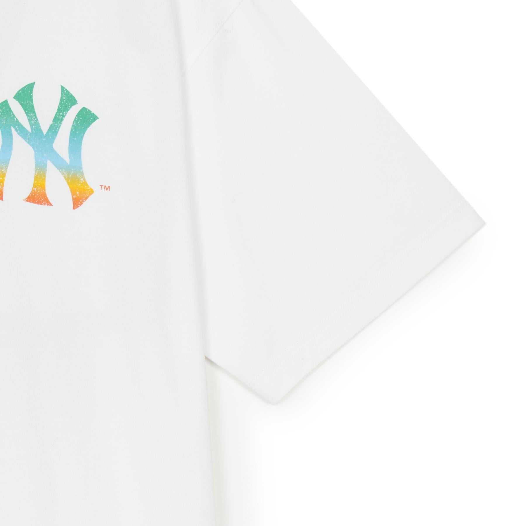 BASIC COLOR LETTER MEGAOVER FIT T-SHIRTS NEW YORK YANKEES