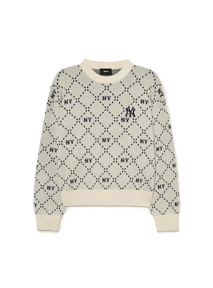 NEW YORK YANKEES MONOGRAM KNITTED PULLOVER