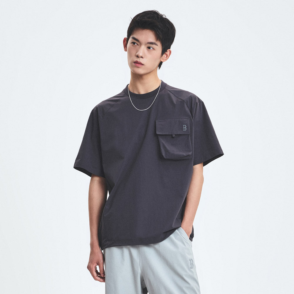 BASIC GORPCORE POCKET HALF SLEEVE WOVEN PISTE BOSTON RED SOX