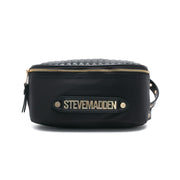 BHARA BLACK/GOLD BELT BAG
