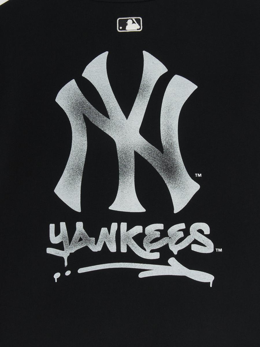 BASIC MEGA LOGO LOOSE FIT LONG SLEEVE T SHIRTS NEW YORK YANKEES