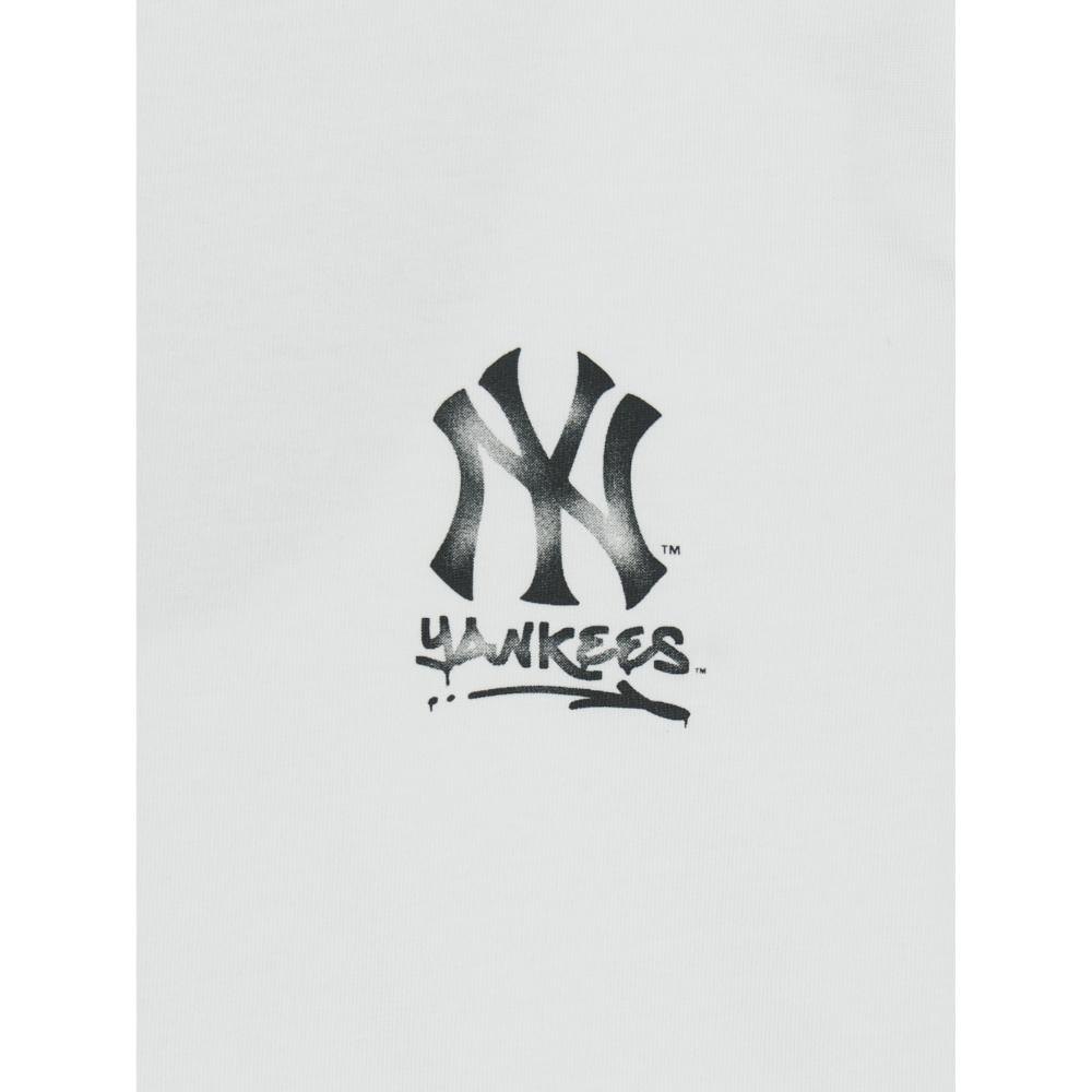 BASIC STREET MEGA LOGO LOOSE-FIT LONG-SLEEVE T-SHIRT NEW YORK YANKEES