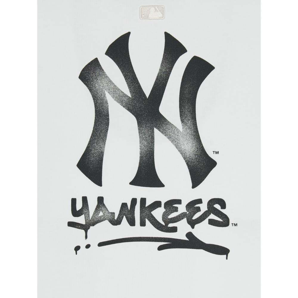 BASIC STREET MEGA LOGO LOOSE-FIT LONG-SLEEVE T-SHIRT NEW YORK YANKEES