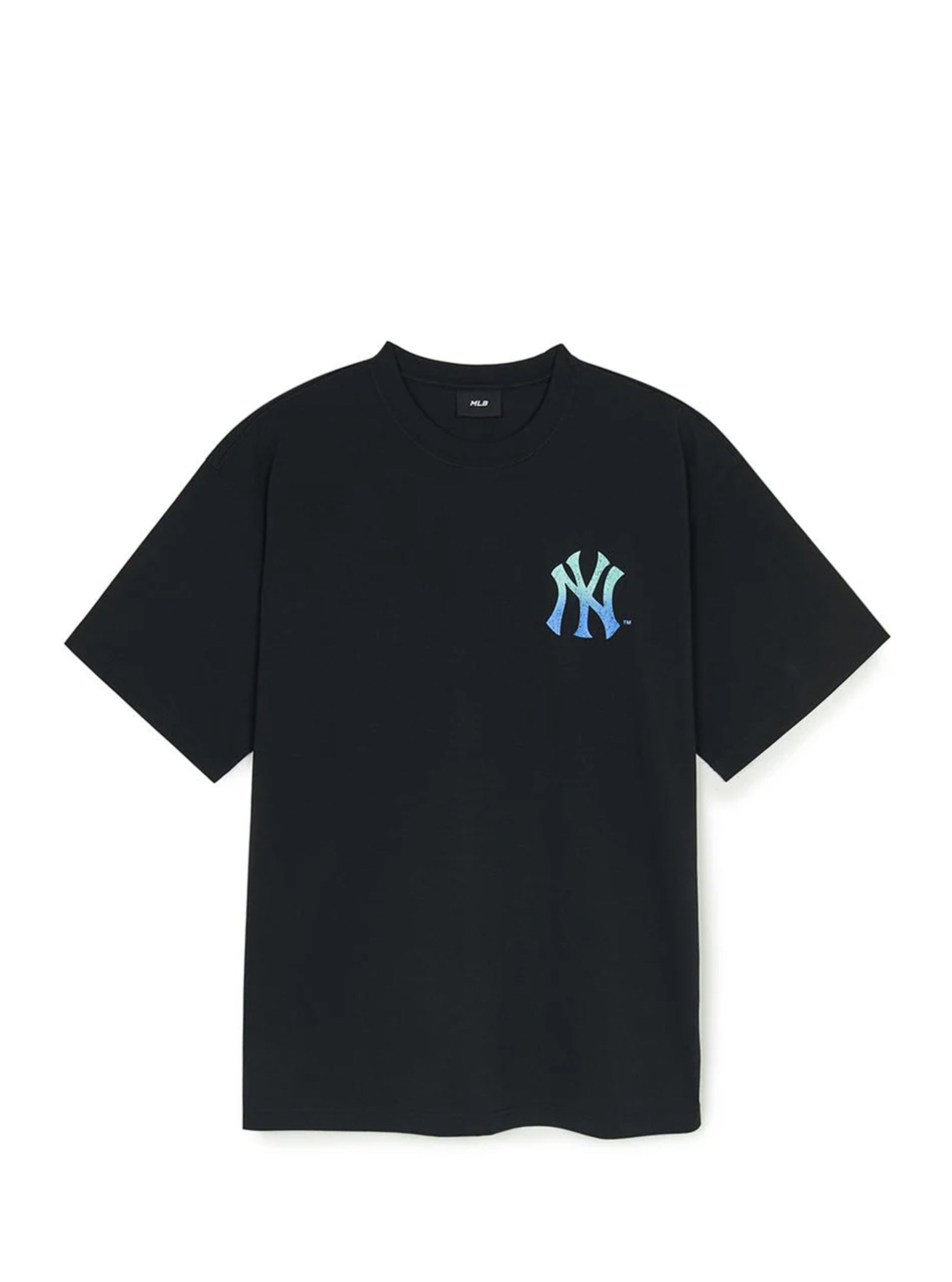 BASIC STREET COLOR LETTER LOGO MEGA-OVERSIZED-FIT T-SHIRT NEW YORK YANKEES