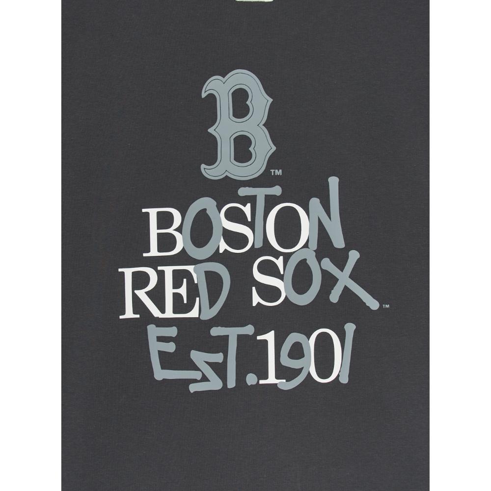 BASIC LETTER MEGA OVER FIT T-SHIRTS BOSTON RED SOX