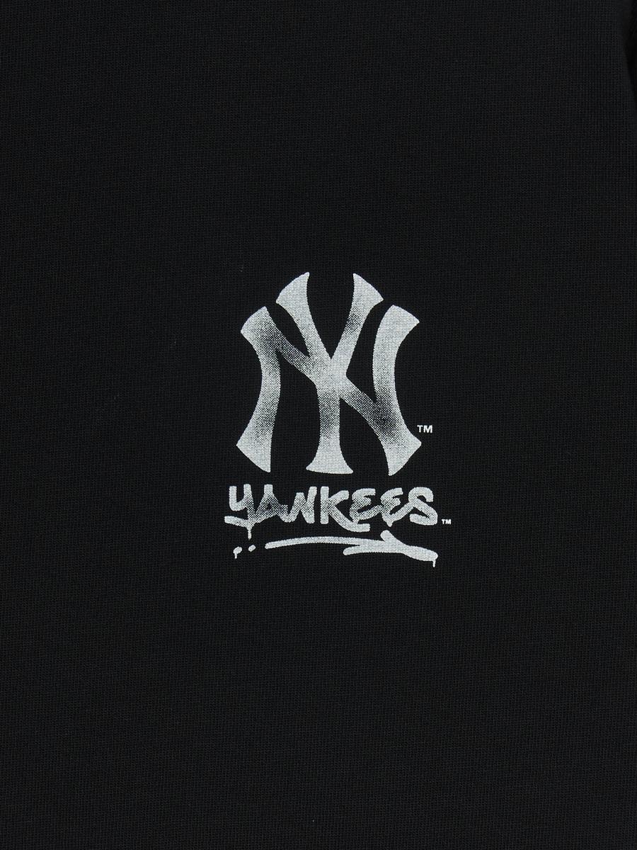 BASIC MEGA LOGO LOOSE FIT LONG SLEEVE T SHIRTS NEW YORK YANKEES