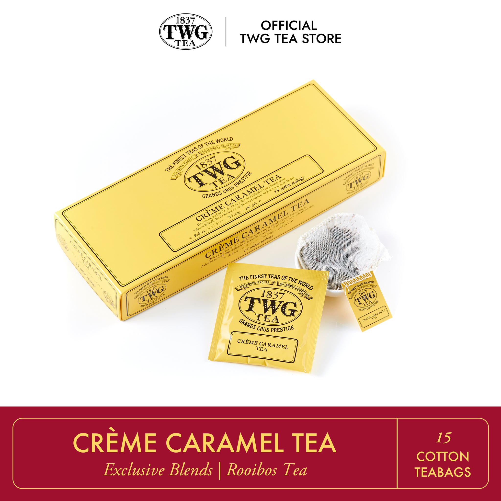 TWG CREME CARAMEL ☆ FRENCH EARLGREY Packaged Tea Creme Caramel Tea – VALIRAM247.COM