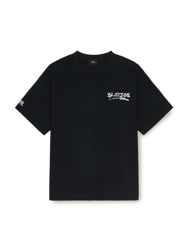 MLB korea■新作*Mega Oversized Fit Functional T-shirt Basic Colorful Mega Logo Oversized-Fit T-Shirt Los Angeles
