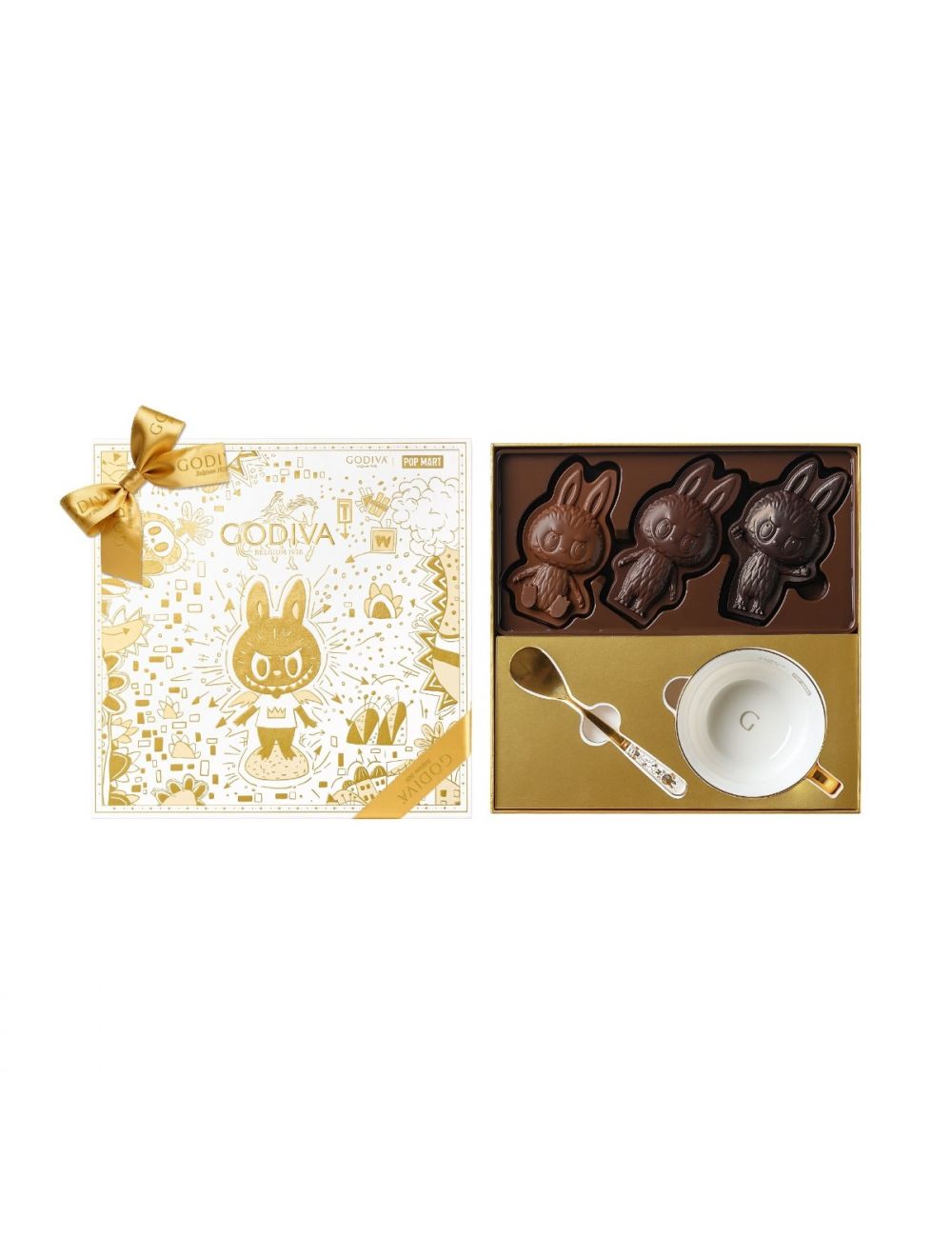 GODIVA X LABUBU CHOCOLATE & TEA SET GIFTBOX