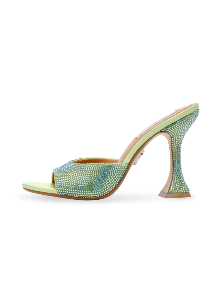 ALEJANDRA-R BLUE/GREEN HEELS