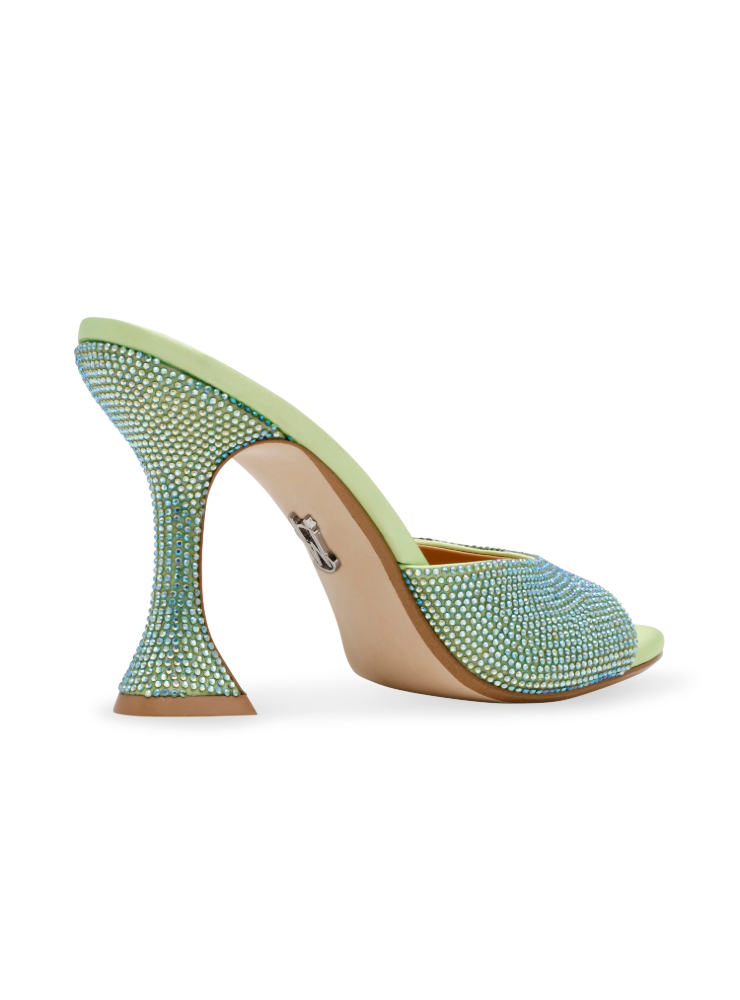 ALEJANDRA-R BLUE/GREEN HEELS