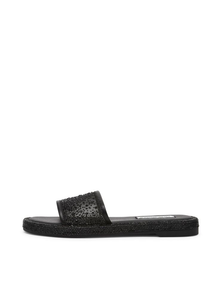 AESHA BLACK MESH SANDAL