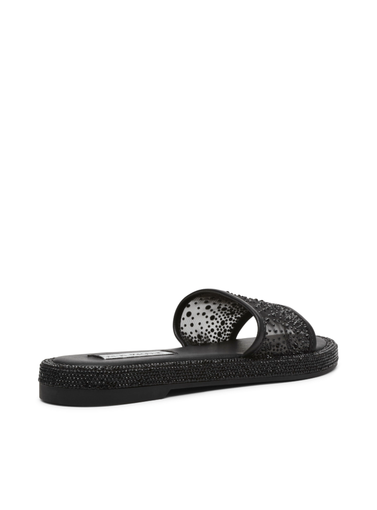 AESHA BLACK MESH SANDAL