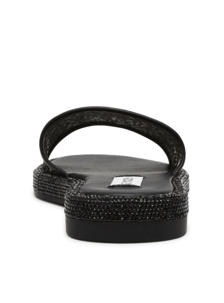 AESHA BLACK MESH SANDAL