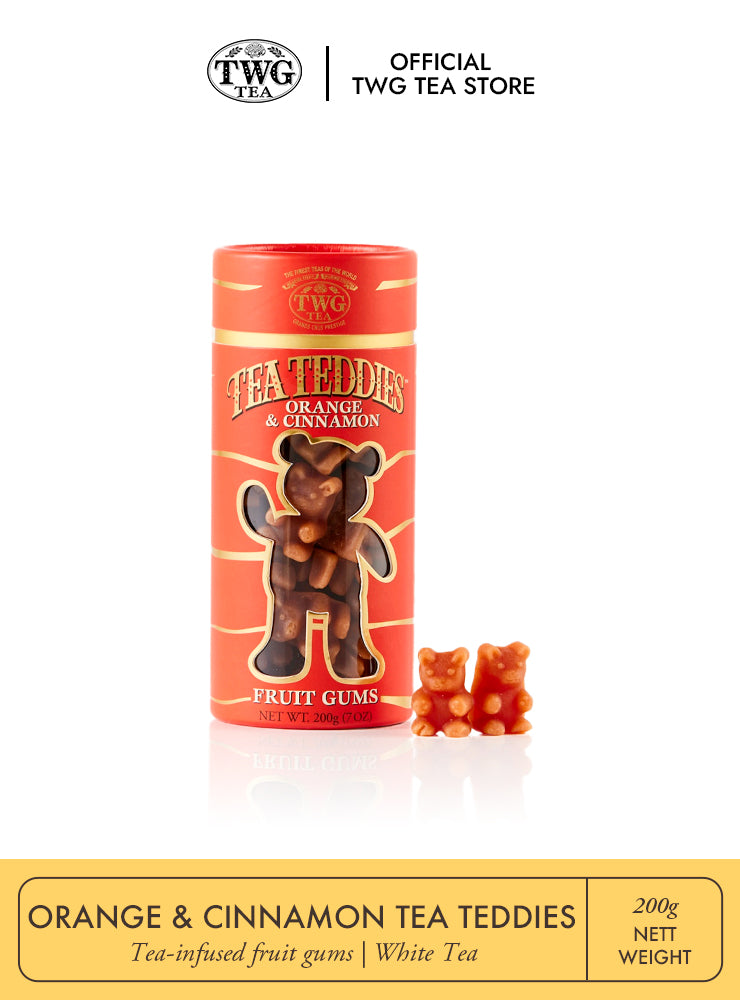 TEA TEDDIES - ORANGE & CINNAMON