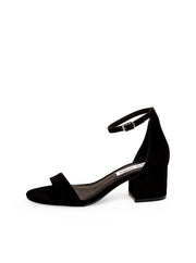 IRENEE BLACK SUEDE HEELS