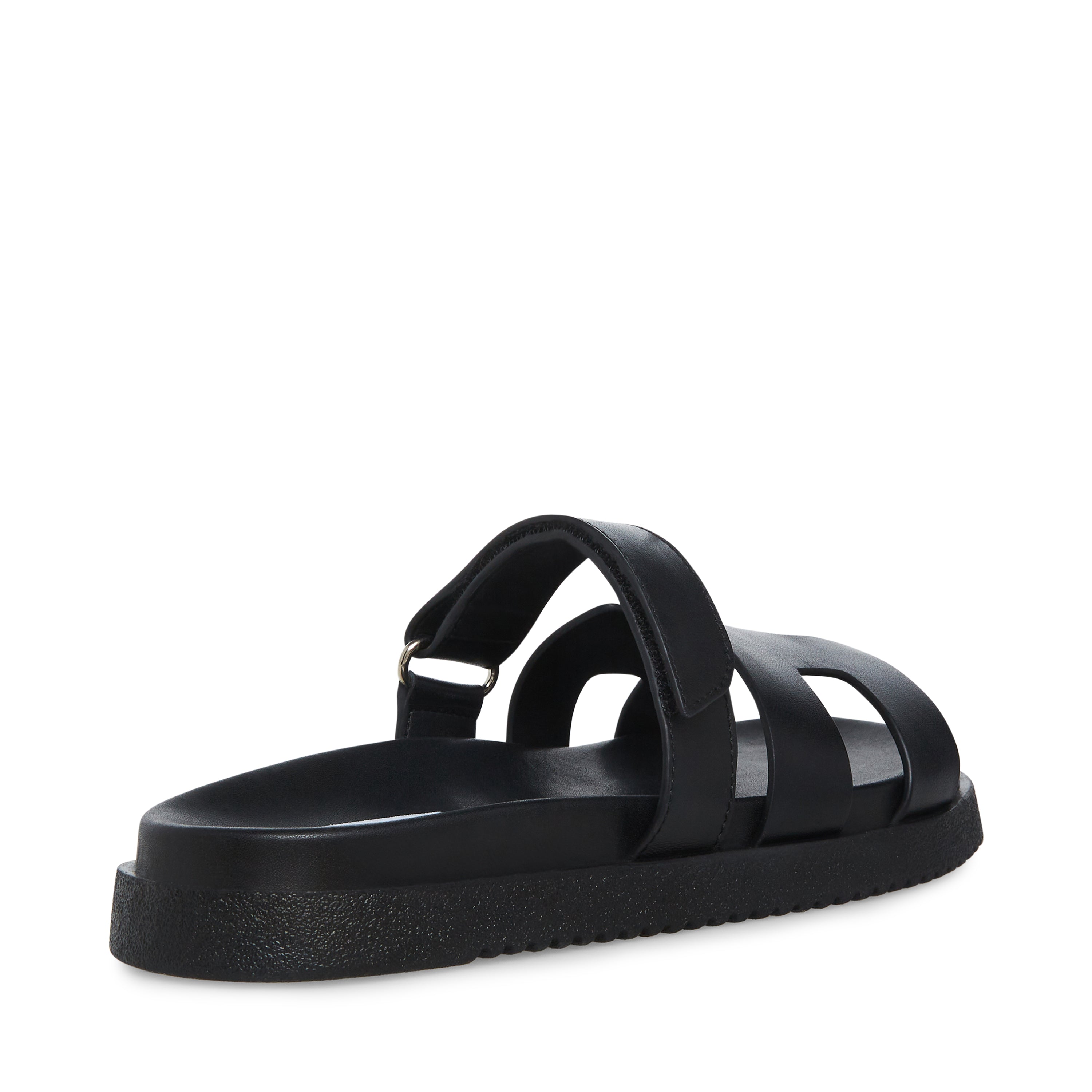 MAYVEN-CN BLACK ACTION LEATHER SANDAL