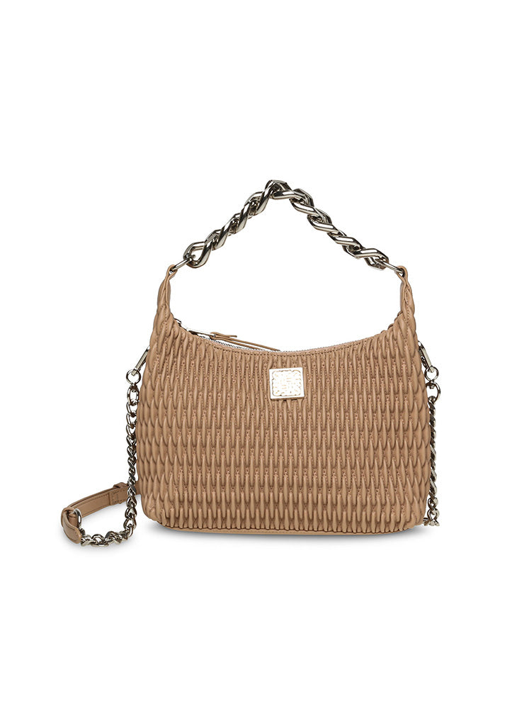 BELSIE BEIGE SHOULDER BAG