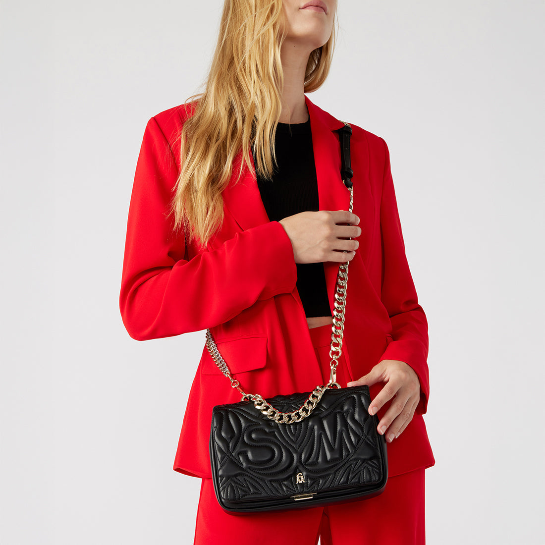 BNOTABLE BLACK/GOLD CROSSBODY BAG