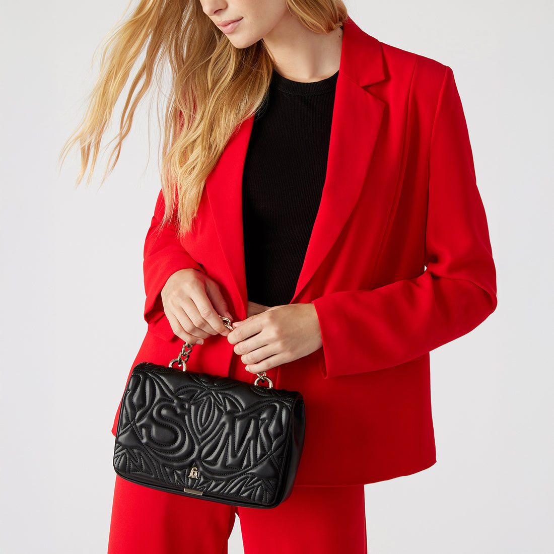 BNOTABLE BLACK/GOLD CROSSBODY BAG