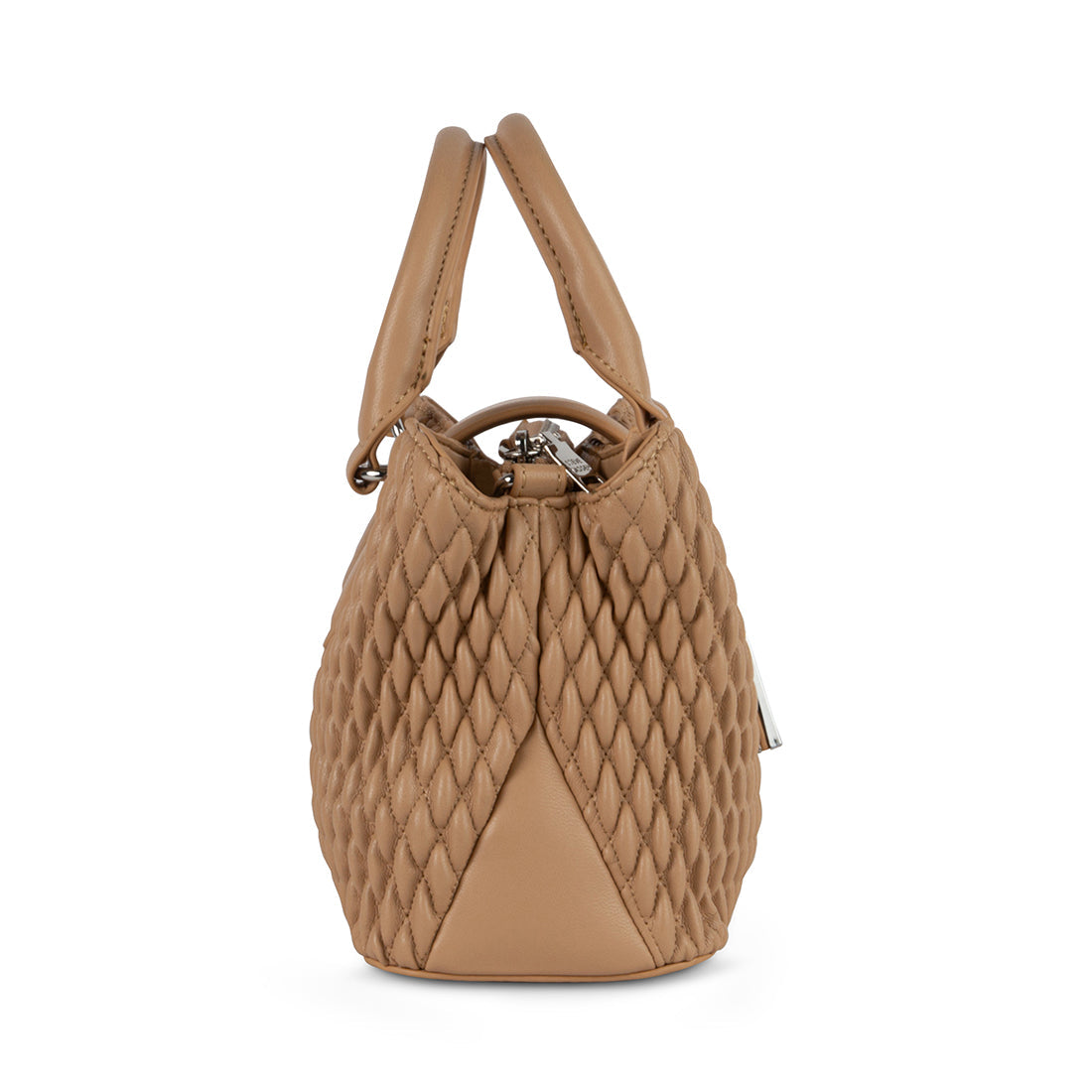BTOMLIN BEIGE TOP HANDLE BAG