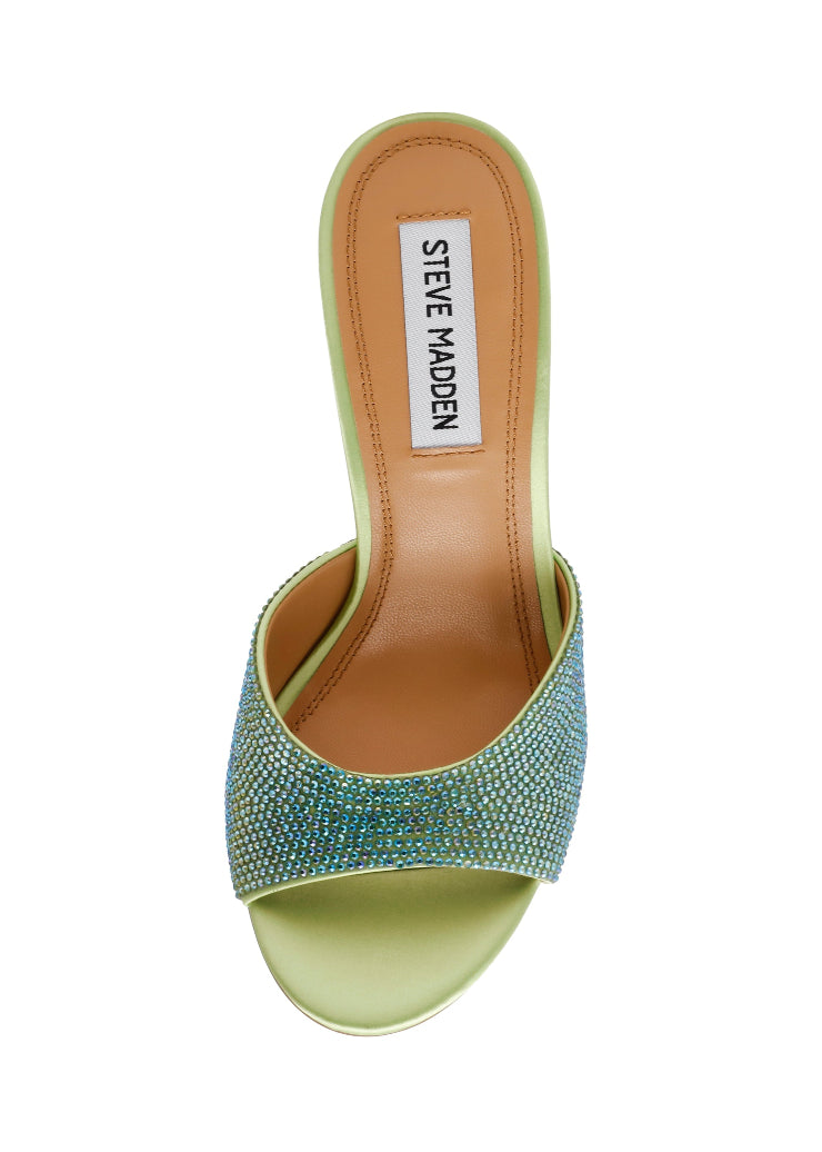 ALEJANDRA-R BLUE/GREEN HEELS