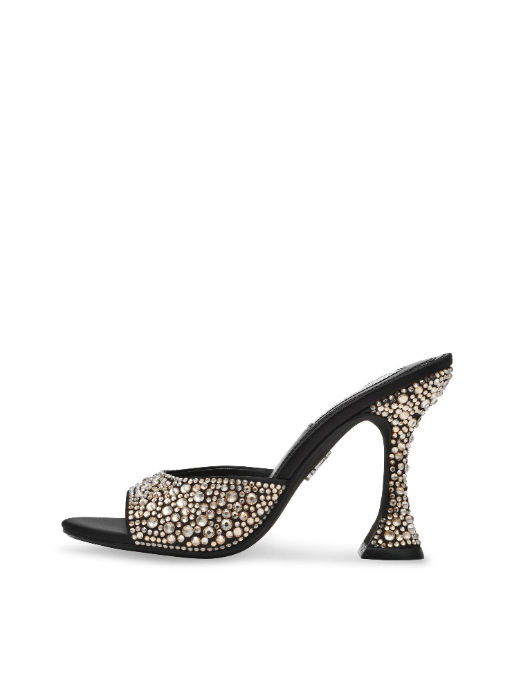 ALEJANDRA-S BLACK/SILVER HEELS