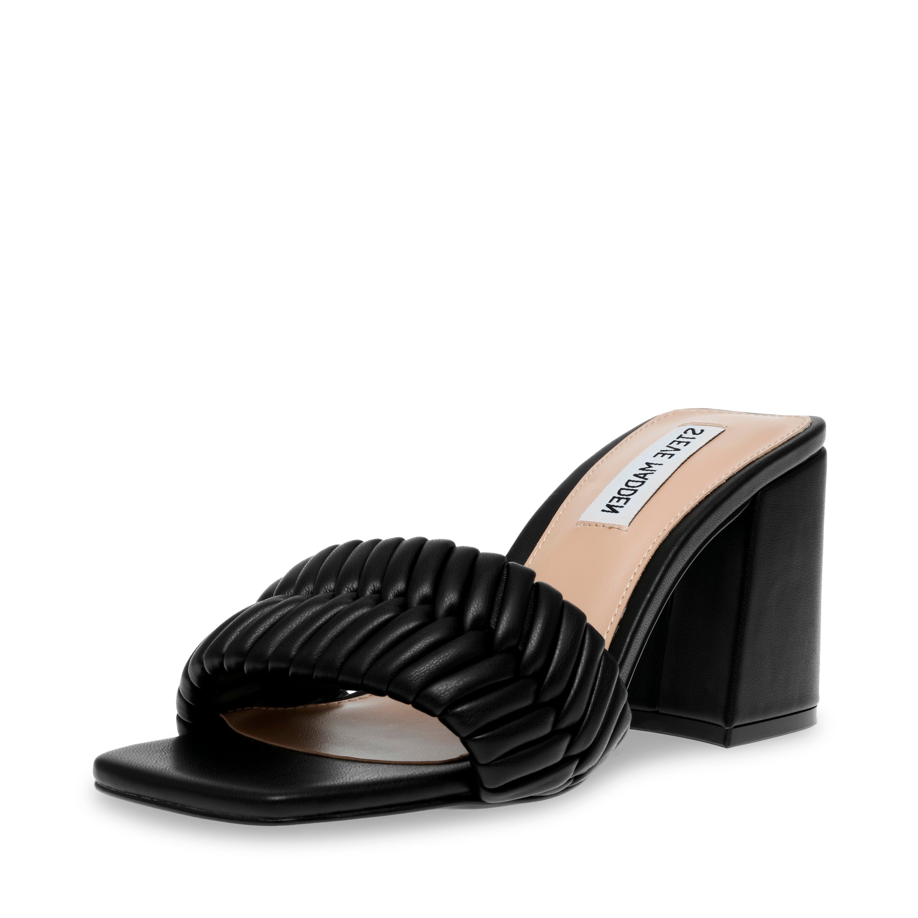 BANKROLL BLACK HEELS
