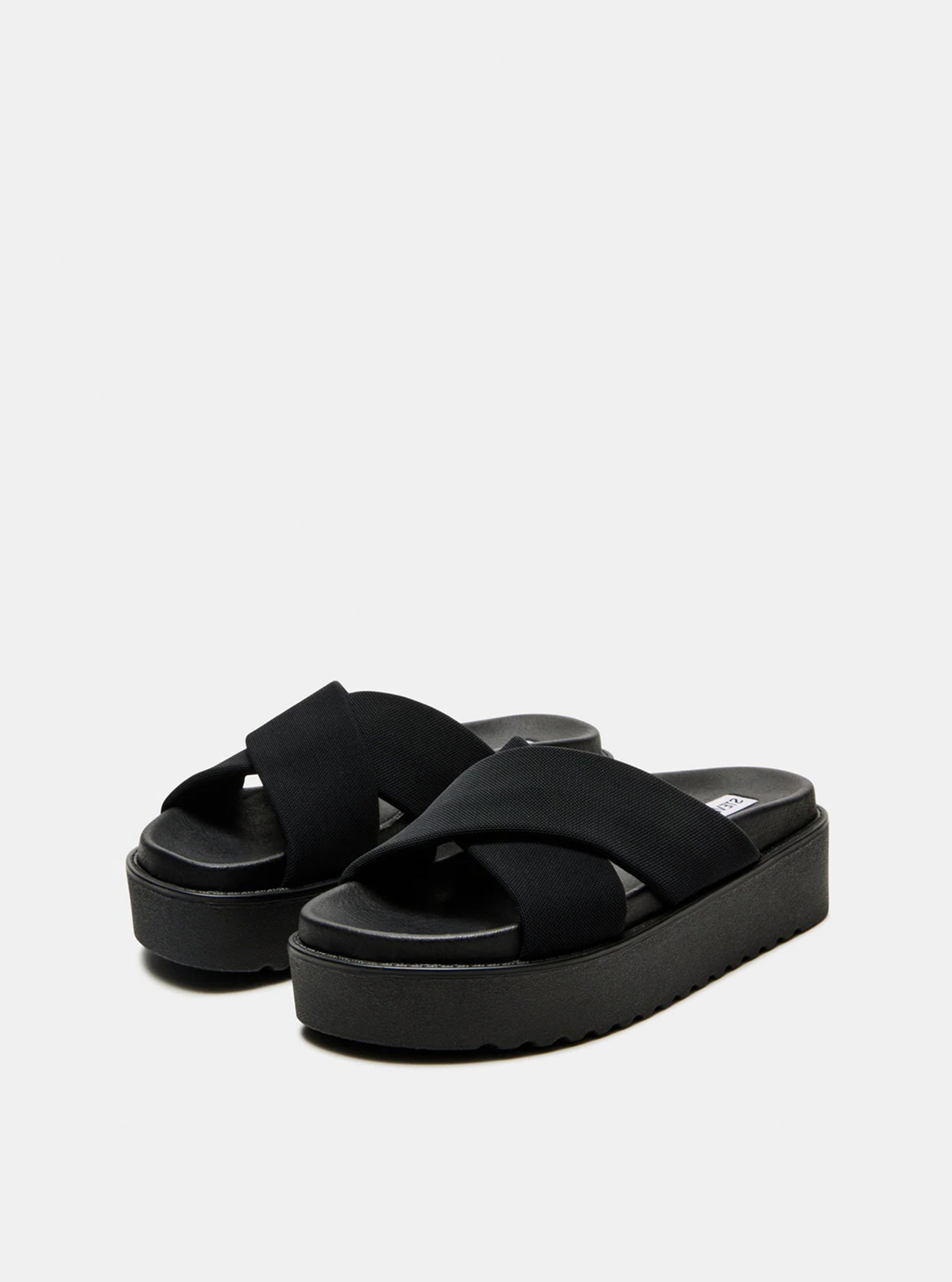 BODEN BLACK SANDALS