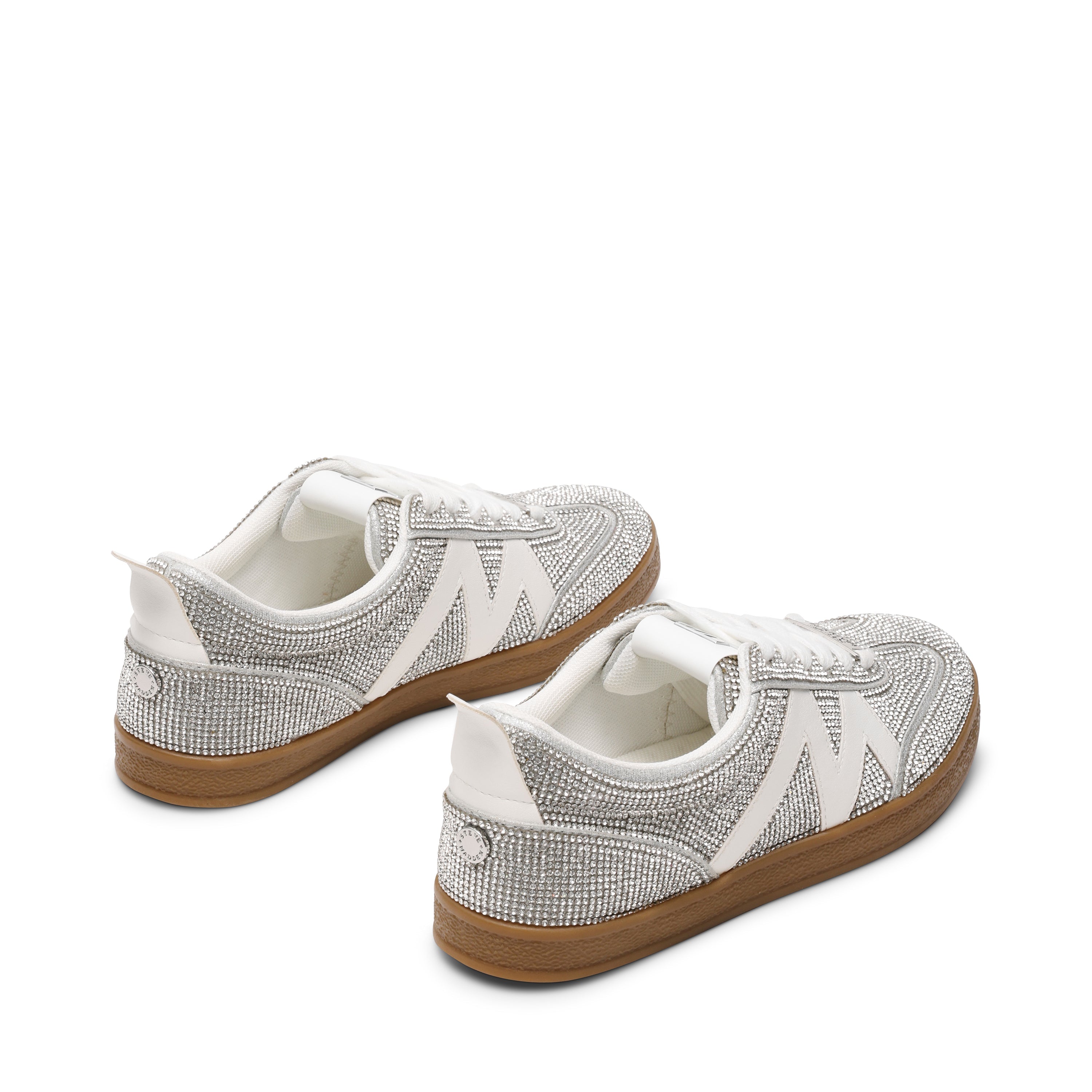 DEGREE-R SILVER SNEAKERS
