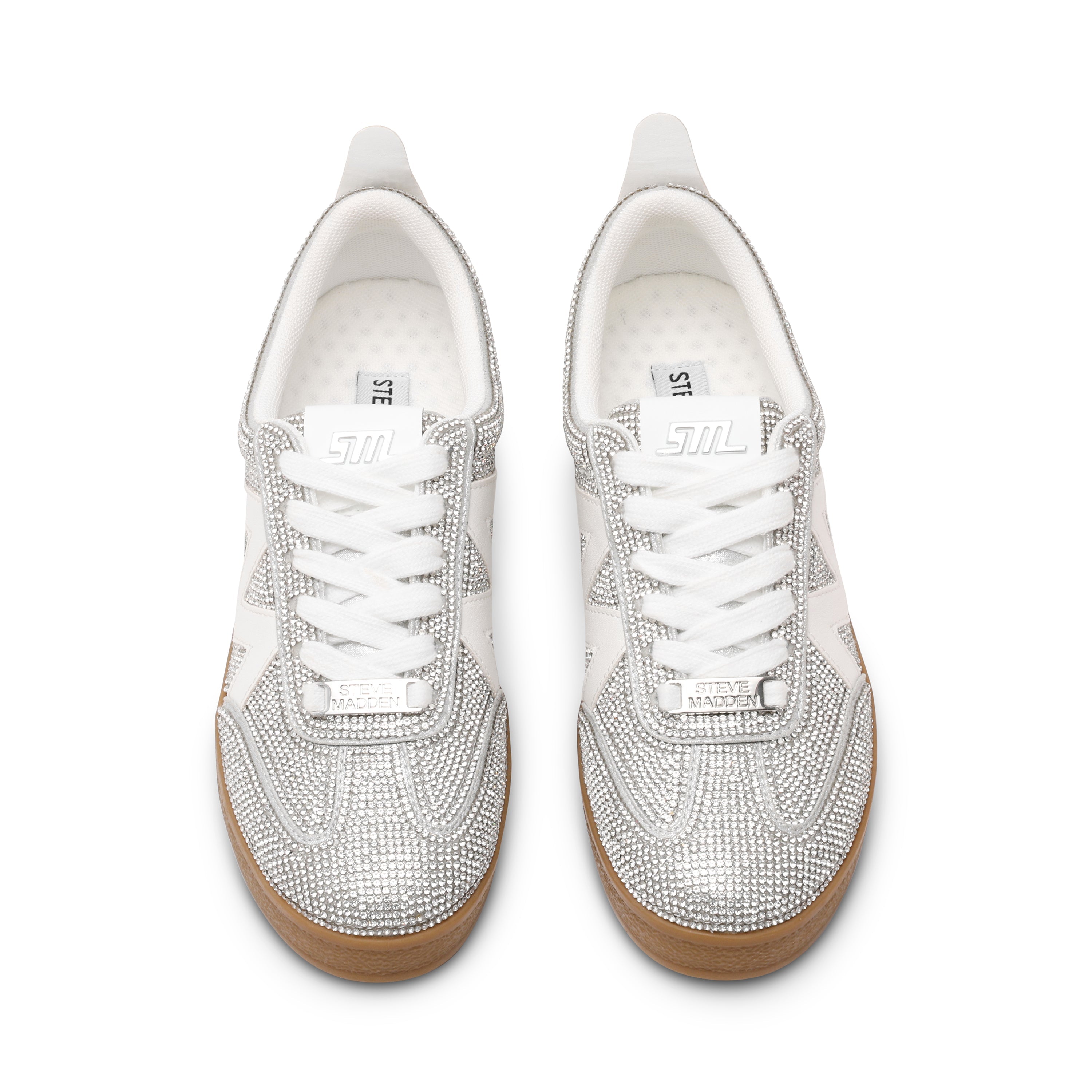 DEGREE-R SILVER SNEAKERS