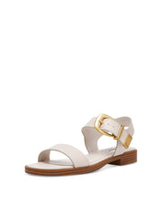 ISLANDER BONE LEATHER SANDALS